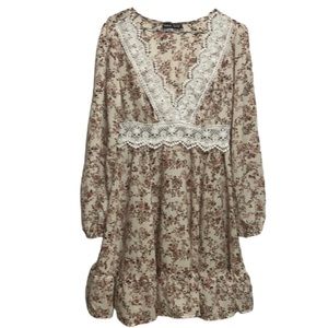 SHEIN Floral Dress, Color Multi Colors, Size Small